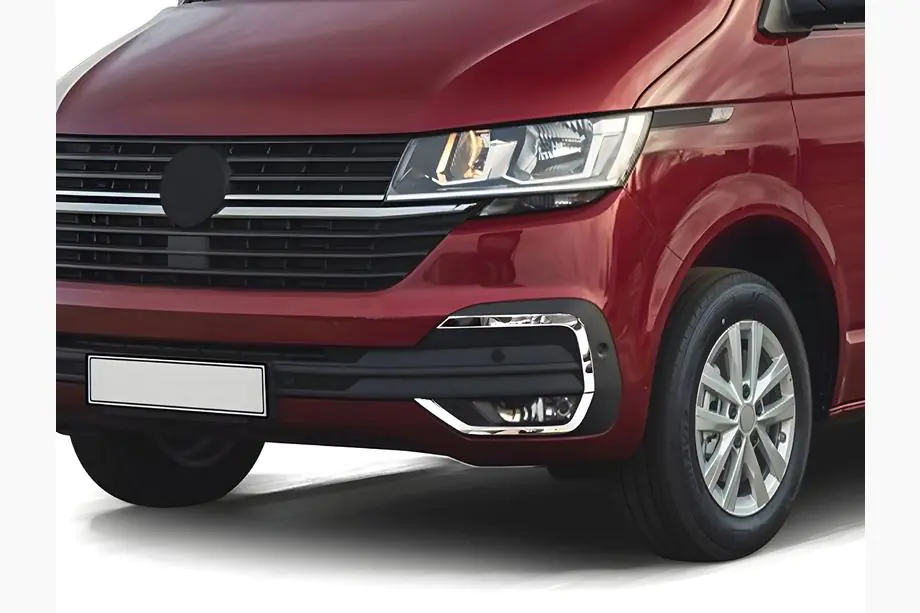 Volkswagen T6 2015–2024 Miglas lukturu uzlikas 2019+ (4 gab., nerūsējošais tērauds) Image
