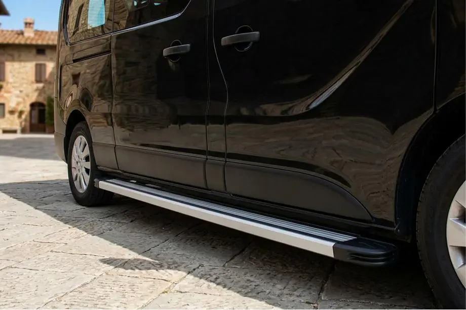 Renault Trafic 2015– Sānu sliekšņi Maya V4 (2 gab., alumīnijs) Image