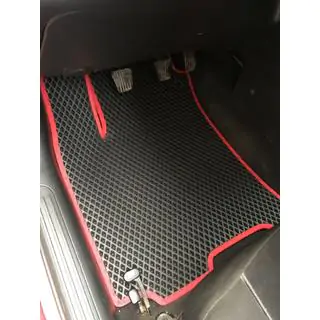 EVA auto paklājiņi (melni) foto 3