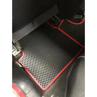 EVA auto paklājiņi (melni) foto 2