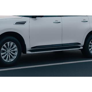Durvju līstes (4 gab., melnas) Nissan Patrol Y62 2010–2024 foto 1