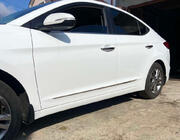 Hyundai Elantra (AD) 2015–2020 Durvju moldingi (4 gab., nerūsējošais tērauds) foto 1