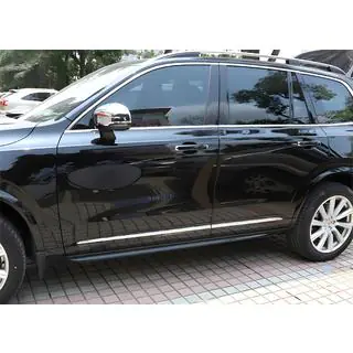 Durvju moldingi (4 gab., nerūsējošais tērauds) Volvo XC90 2002–2014 foto 1