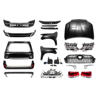 Restailinga pārbūves komplekts no LC200 2008-2015 uz 2021 Executive Toyota Land Cruiser 200 2007–2021 foto 2