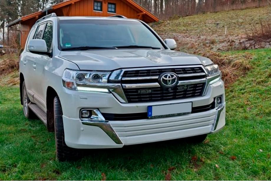 Toyota Land Cruiser 200 2007–2021 Restailinga pārbūves komplekts no LC200 2008-2015 uz 2021 Executive Foto 46