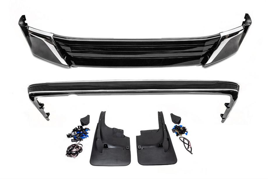 Toyota Land Cruiser 200 2007–2021 Restailinga pārbūves komplekts no LC200 2008-2015 uz 2021 Executive Foto 35