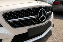 Mercedes CLS C218 2011–2018 Priekšējais radiatora režģis 2011-2014 (Diamond Silver) foto 5