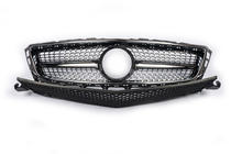 Mercedes CLS C218 2011–2018 Priekšējais radiatora režģis 2011-2014 (Diamond Silver) foto 6