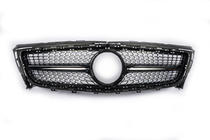 Mercedes CLS C218 2011–2018 Priekšējais radiatora režģis 2011-2014 (Diamond Silver) foto 9
