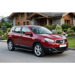 Sānu kāpšļi Tayga Black (2 gab., alumīnijs) foto 1