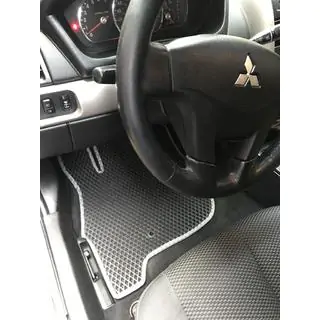 EVA auto paklājiņi (melni) foto 2