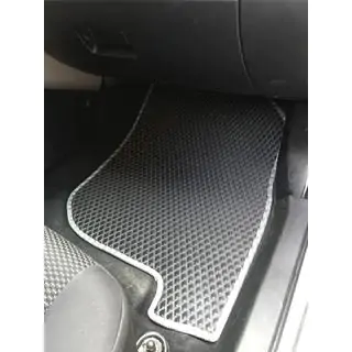 EVA auto paklājiņi (melni) foto 4