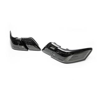 Aizmugurējie lukturi (2 gab., LED, melni) Toyota Camry 2006–2011 foto 1