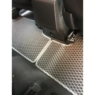 EVA auto paklājiņi (melni) foto 2