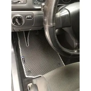 EVA auto paklājiņi (melni) foto 3