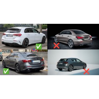 Premium AMG / A35 dubļusargi (4 gab.) foto 3