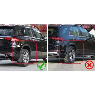 Premium dubļusargi (nekrāsoti arku paplašinātāji, modelis ar sānu pakāpieniem, 4 gab.) foto 2