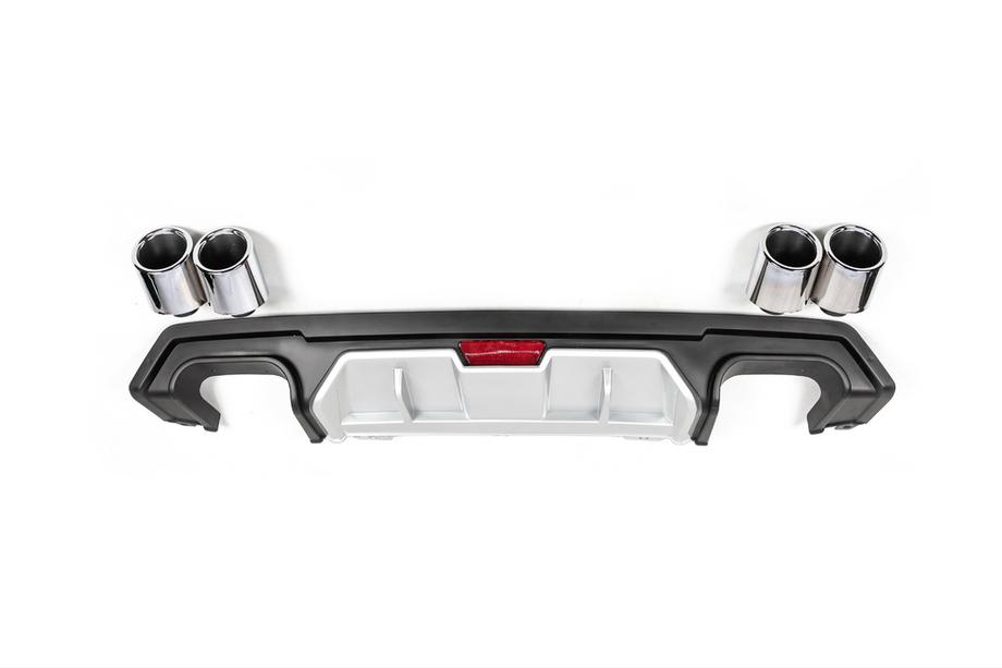 Honda Civic Sedans X 2016–2021 Aizmugurējā bampera difuzors (Niken, krāsošanai) Image