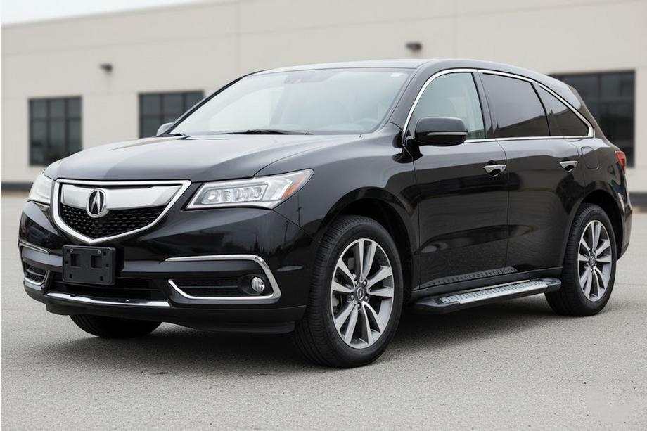 Acura MDX 2013–2020 Sānu pakāpieni Allmond Grey (2 gab., alumīnijs) Image
