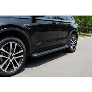 Sānu sliekšņi Allmond Black (2 gab., alumīnijs) Acura MDX 2013–2020 foto 1