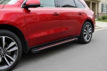 Acura MDX 2013–2020 Sānu pakāpieni Maya Red (2 gab., alumīnijs) foto 1