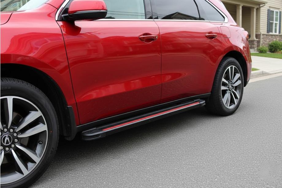 Acura MDX 2013–2020 Sānu pakāpieni Maya Red (2 gab., alumīnijs) Image
