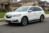 Acura MDX 2013–2020 Sānu sliekšņi Tayga Grey (2 gab., alumīnijs) foto 1