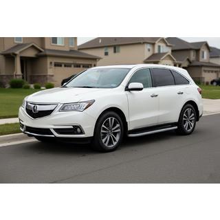 Sānu sliekšņi Tayga Grey (2 gab., alumīnijs) Acura MDX 2013–2020 foto 1