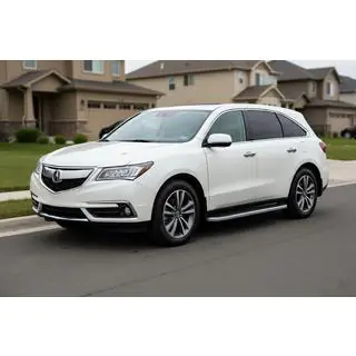 Sānu sliekšņi Tayga Grey (2 gab., alumīnijs) Acura MDX 2013–2020 foto 1