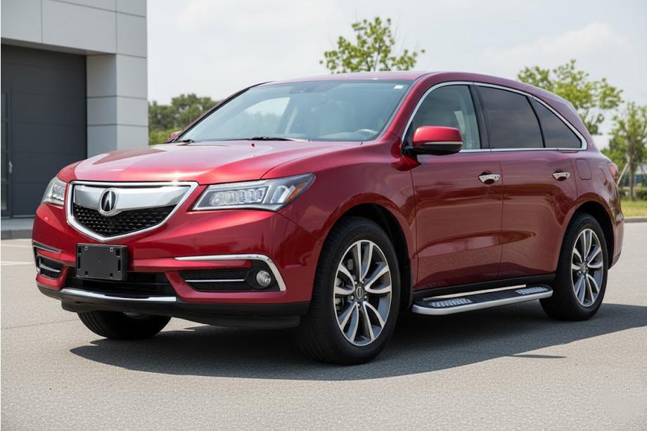 Acura MDX 2013–2020 Sānu pakāpieni Tayga V2 (2 gab., alumīnijs) Image