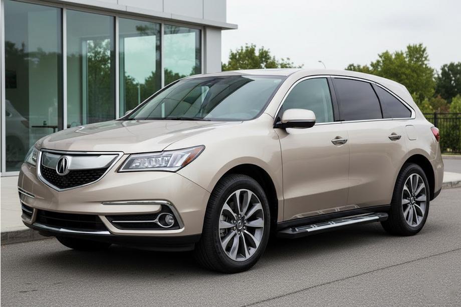 Acura MDX 2013–2020 Sānu sliekšņi Sunrise (2 gab., alumīnijs) Image