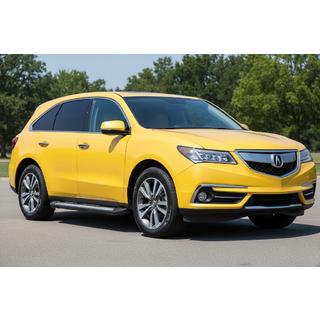 Sānu pakāpieni Vision New Black (2 gab., alumīnijs) Acura MDX 2013–2020 foto 1
