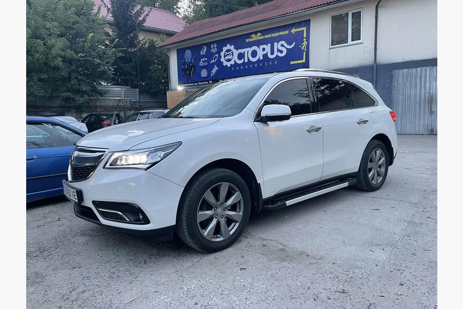 Acura MDX 2013–2020 Sānu pakāpieni RedLine V1 (2 gab., alumīnijs) Foto 3