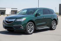 Acura MDX 2013–2020 Sānu pakāpieni Rainbow (2 gab., alumīnijs) foto 1