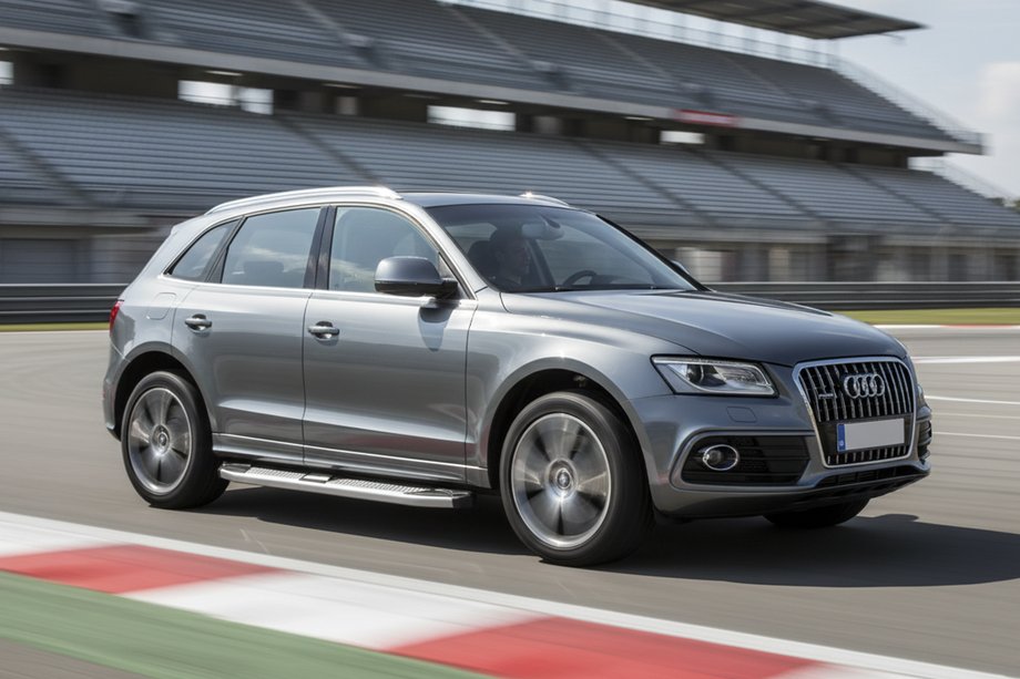 Audi Q5 2008–2017 Mevsim Grey sānu pakāpieni (2 gab., alumīnijs) Image