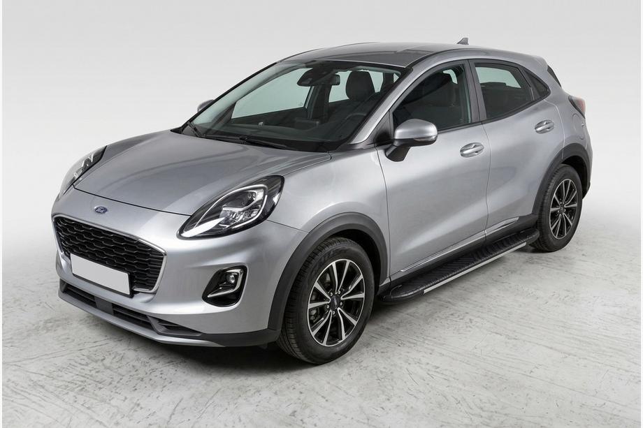 Ford Puma 2019– Sānu sliekšņi Bosphore Grey (2 gab., alumīnijs) Image