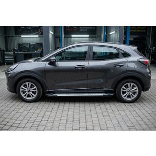 Sānu pakāpieni Allmond Grey (2 gab., alumīnijs) foto 1