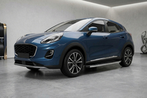Ford Puma 2019– Sānu pakāpieni BlackLine (2 gab., alumīnijs) foto 1