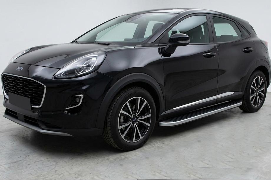 Ford Puma 2019– Sānu sliekšņi Tayga Grey (2 gab., alumīnijs) Image