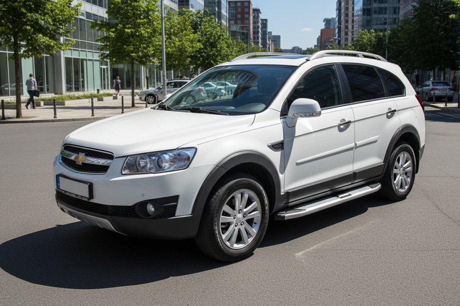 Chevrolet Captiva 2006–2019 Mevsim Grey sānu pakāpieni (2 gab., alumīnijs) Image