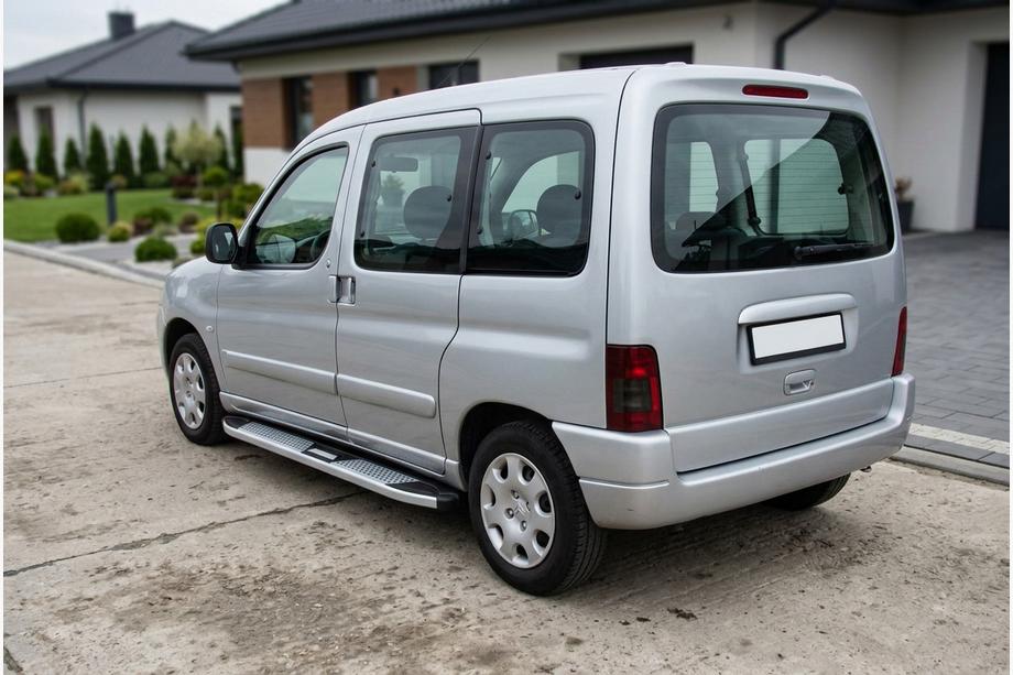 Citroen Berlingo 1996–2008 Mevsim Grey sānu pakāpieni (2 gab., alumīnijs) Image