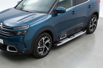 Citroen C5 Aircross 2017–2025 Mevsim Grey sānu pakāpieni (2 gab., alumīnijs) foto 1