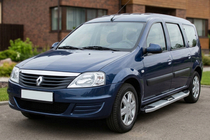 Dacia Logan MCV 2004–2014 Mevsim Grey sānu pakāpieni (2 gab., alumīnijs) foto 3