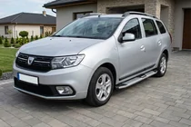 Dacia Logan MCV 2013–2020 Mevsim Grey sānu pakāpieni (2 gab., alumīnijs) foto 1