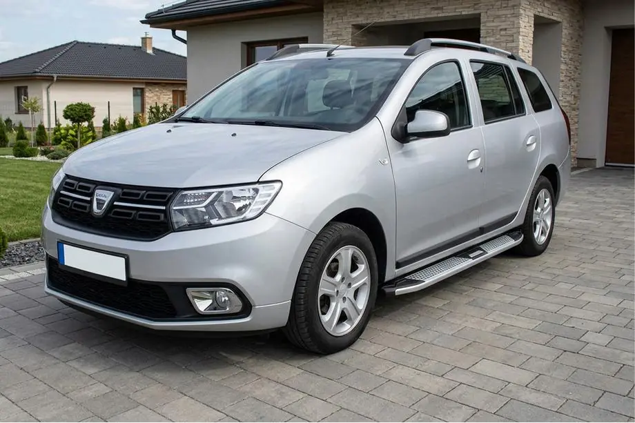 Dacia Logan MCV 2013–2020 Mevsim Grey sānu pakāpieni (2 gab., alumīnijs) Image