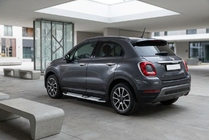 Fiat 500X 2014–2024 Mevsim Grey sānu pakāpieni (2 gab., alumīnijs) foto 1