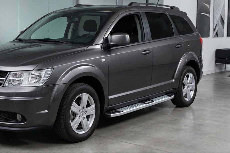 Fiat Freemont 2011–2016 Mevsim Grey sānu pakāpieni (2 gab., alumīnijs) Image