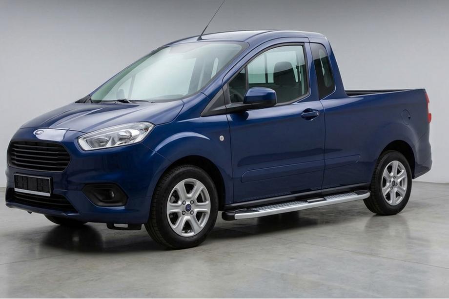 Ford Courier 2014–2023 Mevsim Grey sānu pakāpieni (2 gab., alumīnijs) Foto 1