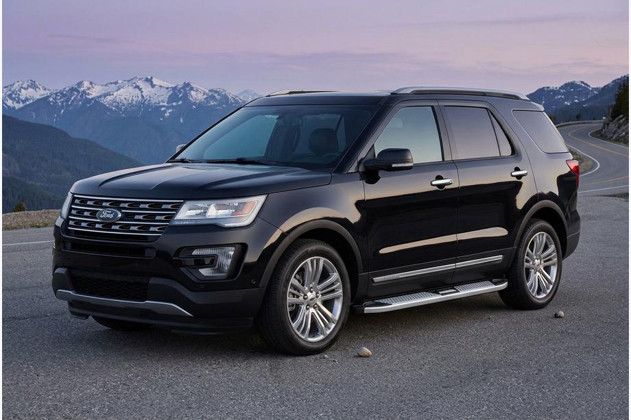 Ford Explorer 2011–2019 Mevsim Grey sānu pakāpieni (2 gab., alumīnijs) Image