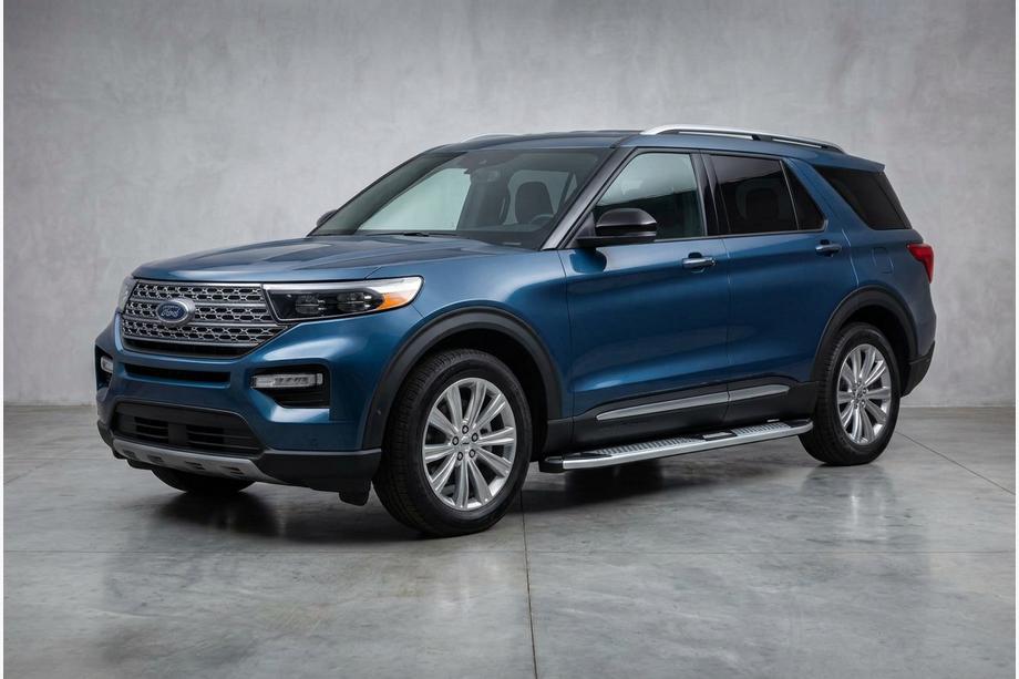 Ford Explorer 2019– Mevsim Grey sānu pakāpieni (2 gab., alumīnijs) Image